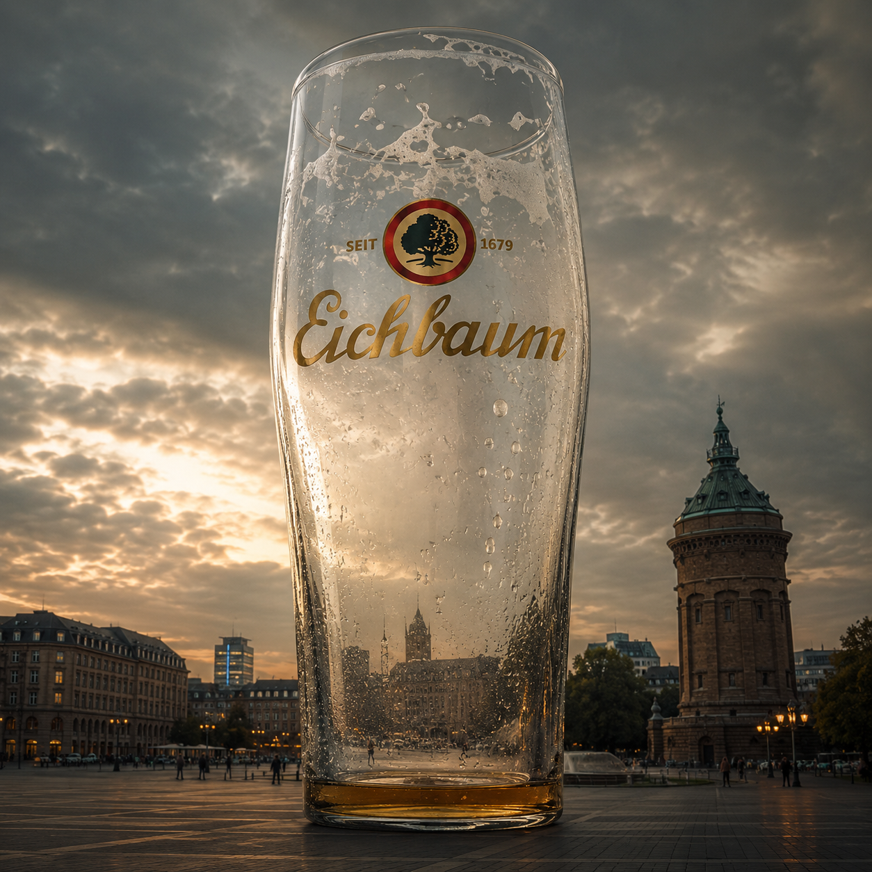 Zu groß für Mannheim.